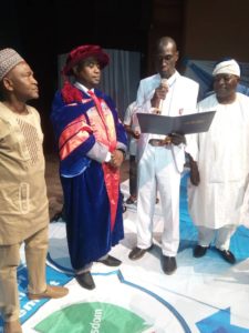 Amb Dr Ayodeji Oyewole was inducted into Chartered World Learned Society (5)
